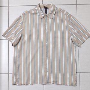 3/$25 H&M Striped Shirt Sleeve Shirt